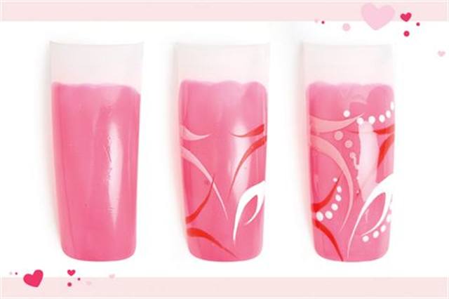 Valentine’s Nail Art in the Blink of an Eye