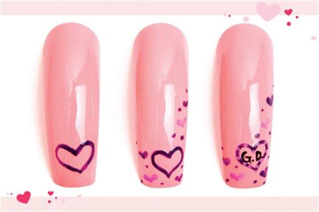 Valentine’s Nail Art in the Blink of an Eye