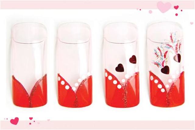 Valentine’s Nail Art in the Blink of an Eye