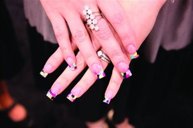 What nails did you wear at the show?