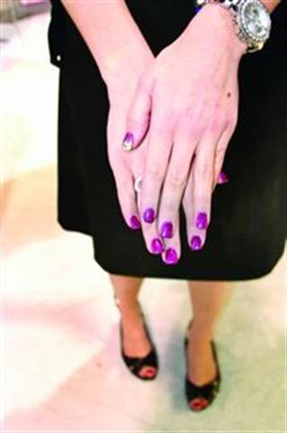 What nails did you wear at the show?