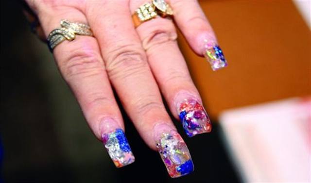 What nails did you wear at the show?