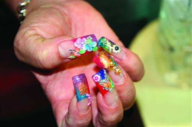 What nails did you wear at the show?