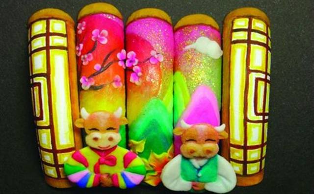 “Year of the Ox” Nail Art