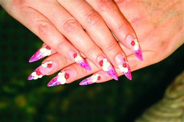What nails did you wear at the show?