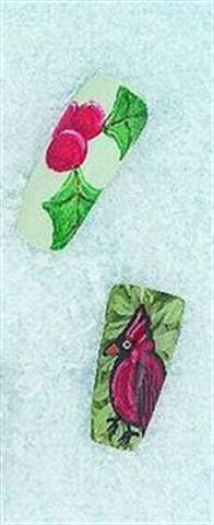 Be of Good Cheer - Holiday Nail Art