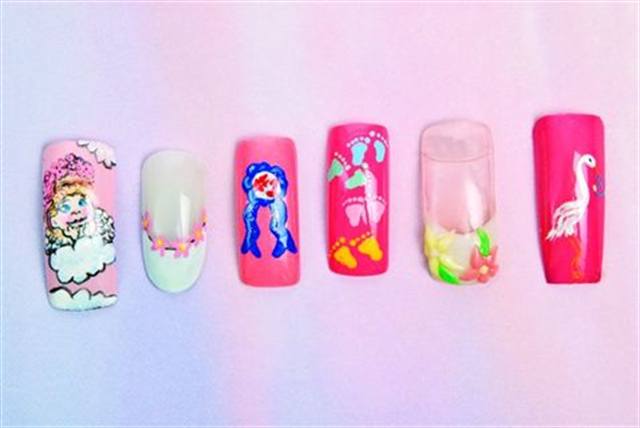 Mother's Day Nail Art