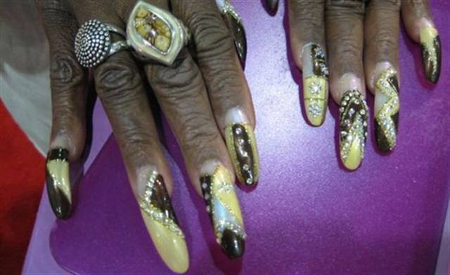 What nails did you wear at the show?