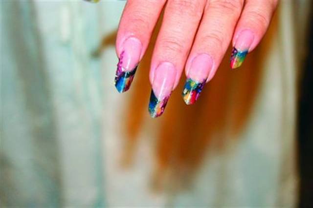 What nails did you wear at the show?