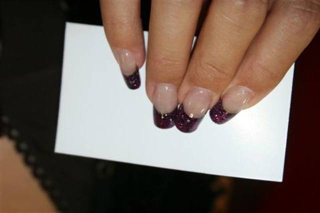 What nails did you wear at the show?