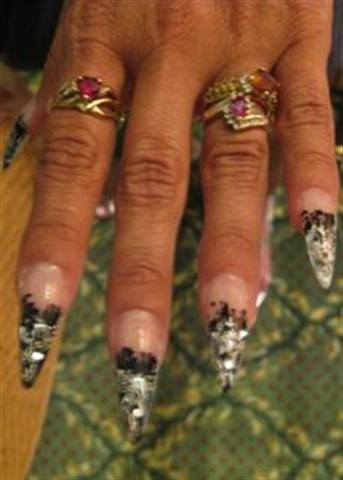 What nails did you wear at the show?