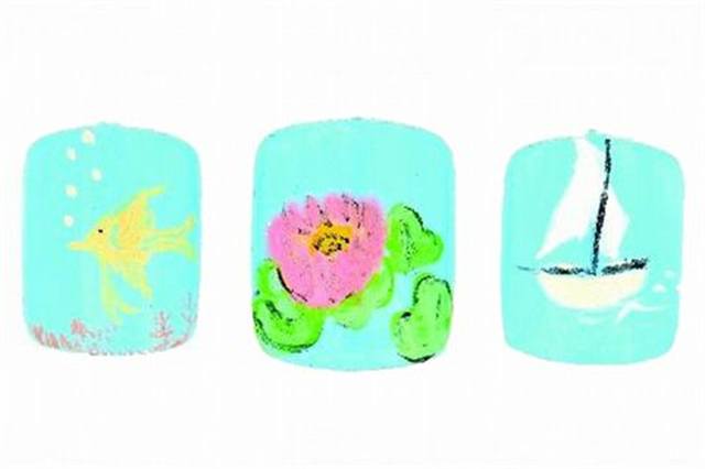 Toes in Pastels