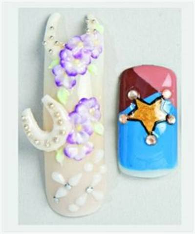 Here Comes the Bridal Nail Art