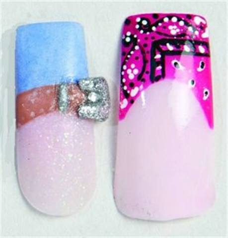 Here Comes the Bridal Nail Art