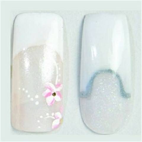 Here Comes the Bridal Nail Art