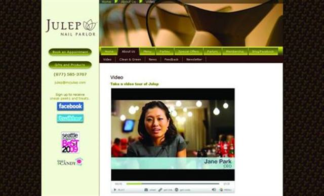 Franken-Web: 17 Awesome Salon Website Features