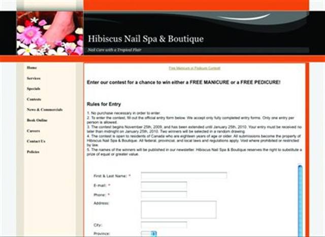 Franken-Web: 17 Awesome Salon Website Features