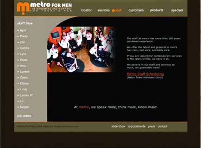 Franken-Web: 17 Awesome Salon Website Features