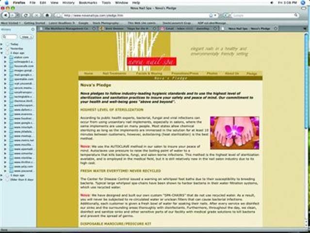 Franken-Web: 17 Awesome Salon Website Features