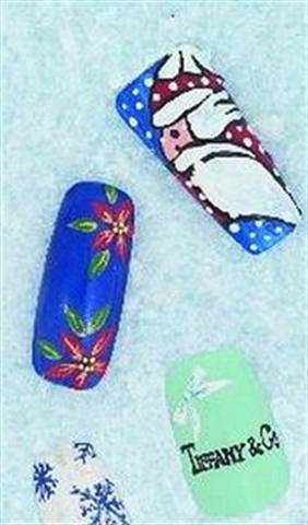Be of Good Cheer - Holiday Nail Art