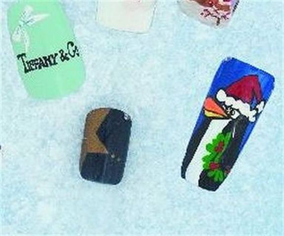 Be of Good Cheer - Holiday Nail Art