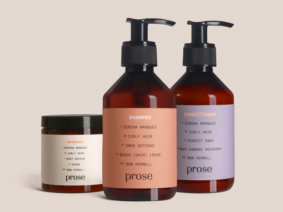 Meet Prose: Custom-made Hair Care Products Co-created by Industry Hair Professionals