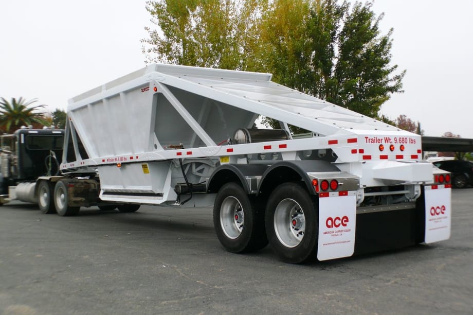 A New All-Steel Bottom Dump Trailer from ACE
