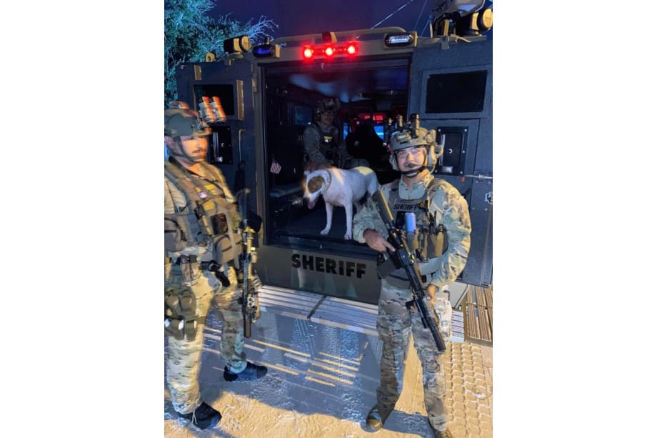 Dog Jumps into Florida SWAT Team’s BearCat During Raid