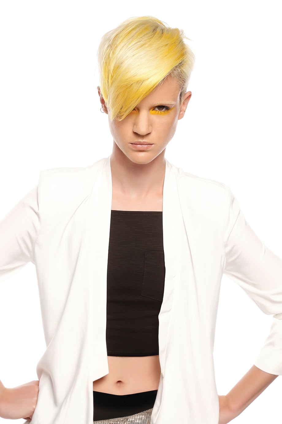 Mellow Yellow: Bright Hair Color Formula from Sunlights Balayage