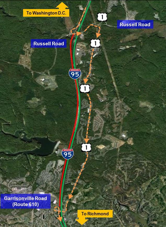 I-95 South Full Closure Overnight for Bridge Work, July 19-21