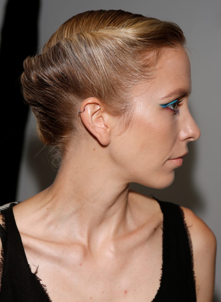 NYFW How-To: Sculptural Chignon at Bibhu Mohapatra