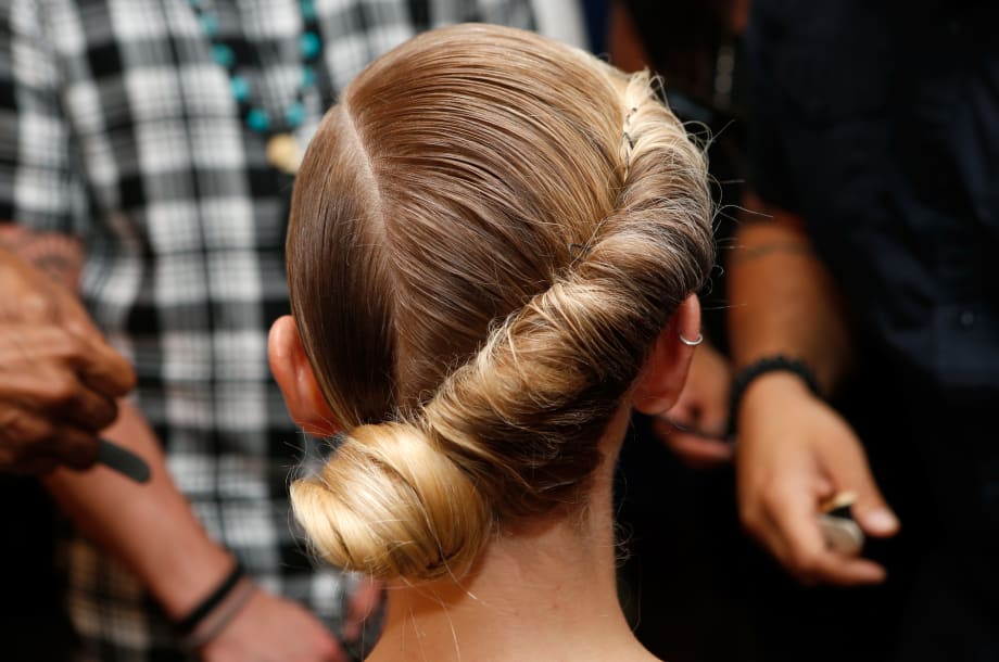 NYFW How-To: Sculptural Chignon at Bibhu Mohapatra