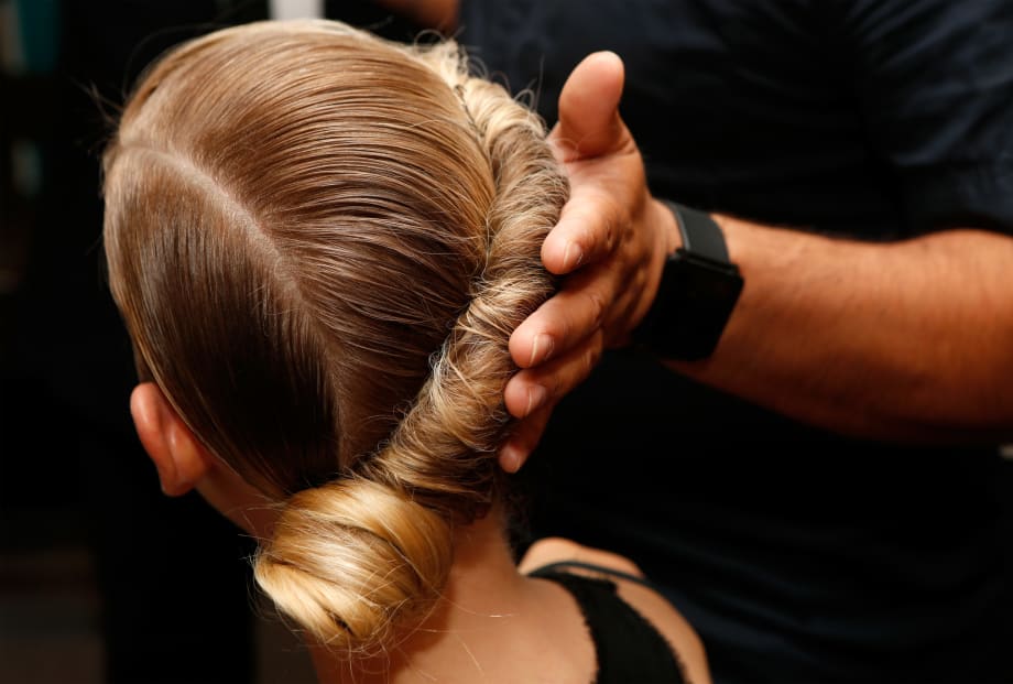 NYFW How-To: Sculptural Chignon at Bibhu Mohapatra