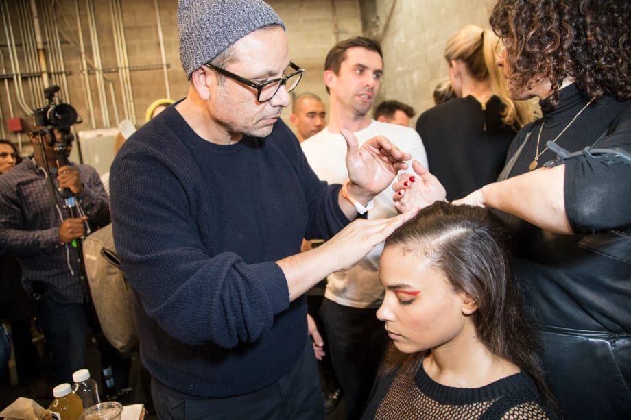 NYFW How-To: Androgynous Pony by Wella Professionals' Anthony Turner for Prabal Gurung AW17