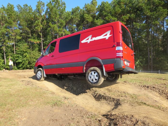 Test Drive: Sprinter 4x4s Traverse Rough Terrain