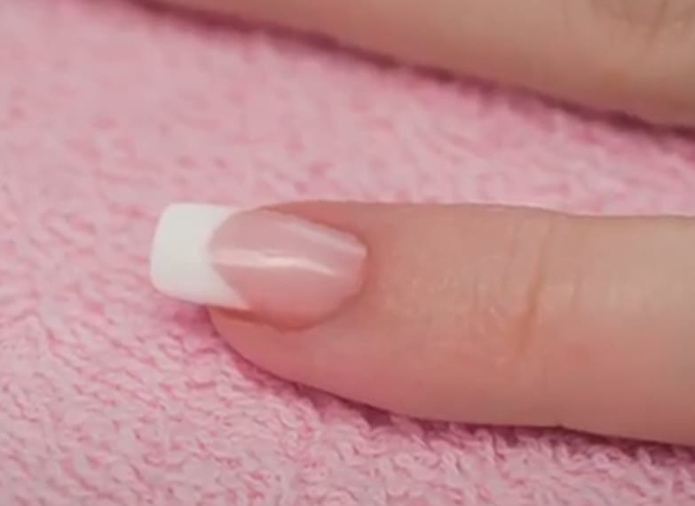 Gel II 4D Gel French Tip Application