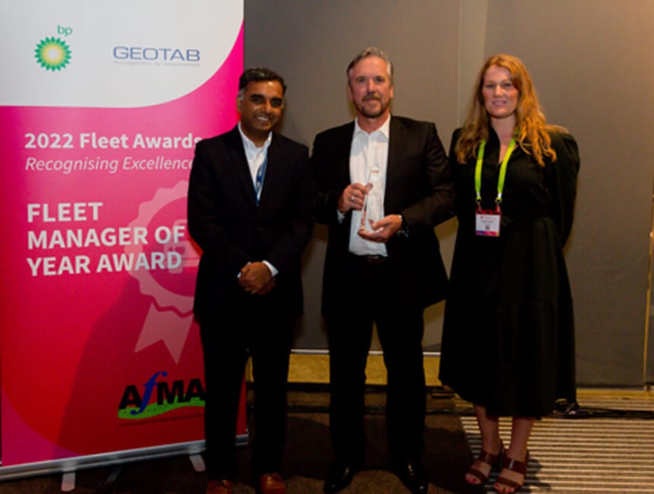 AfMA Names Terry Bickerton Top 2022 Fleet Manager