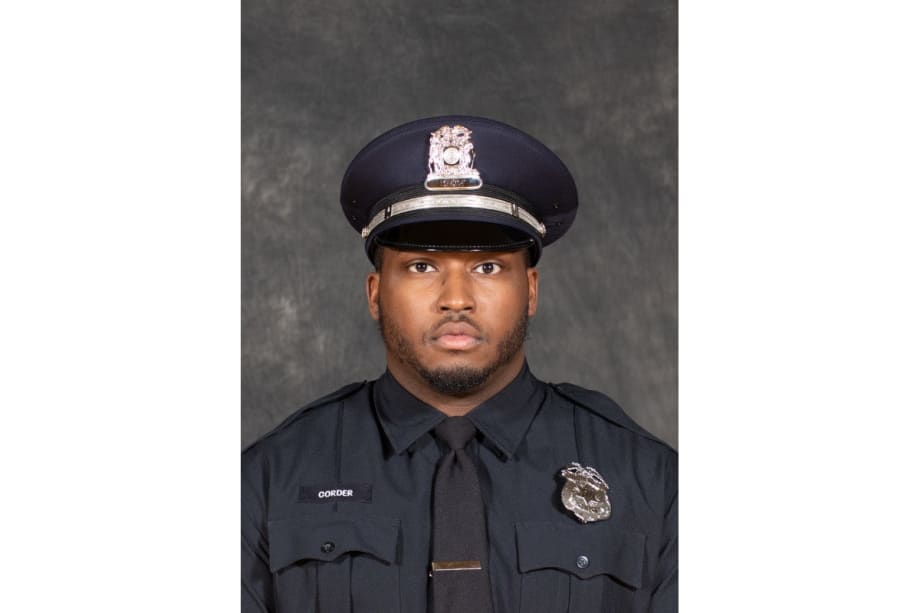Milwaukee Police Officer Kendall Corder killed in the line of duty.