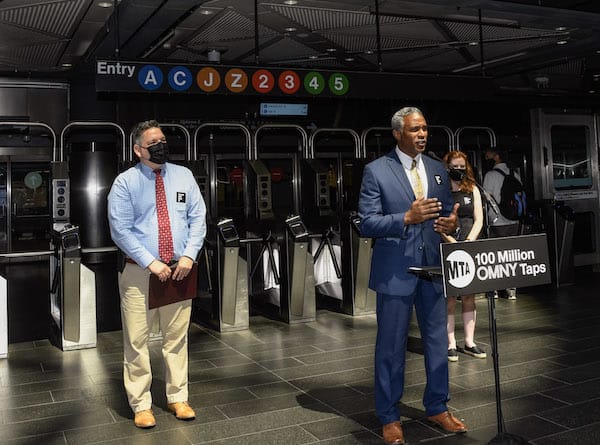New York MTA Surpasses 100M OMNY Taps