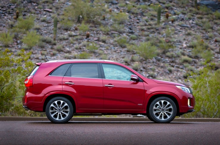 Redesigned Kia Sorento Draws 5-Star Safety Rating from NHTSA