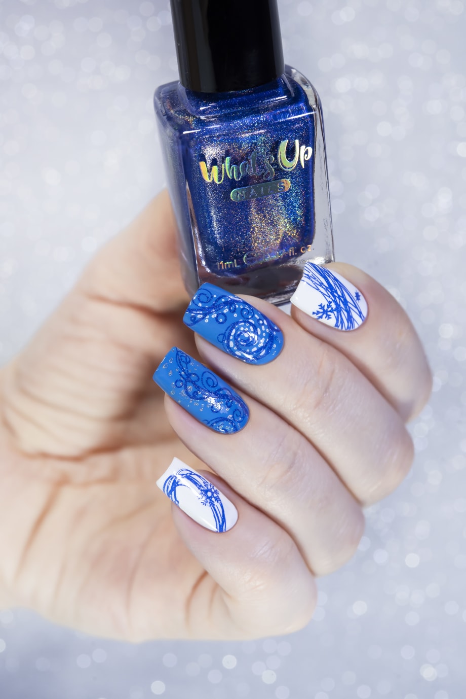 Stamping Plate Magic: Winter Nail Designs with Whats Up Nails
