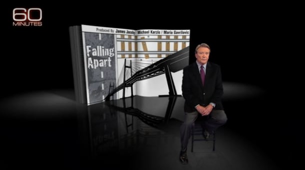 60 Minutes Reports on Infrastructure Neglect