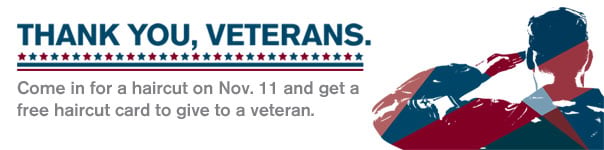 Great Clips Makes it Easy to Thank a Veteran