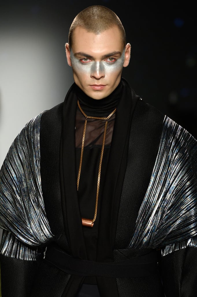 NYFW: Futuristic Hair and Makeup by ECRU New York at Flying Solo SS '19 Show