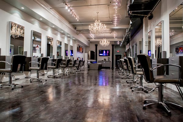 Modern Chic Salon Design by Eva D'Ambrosio