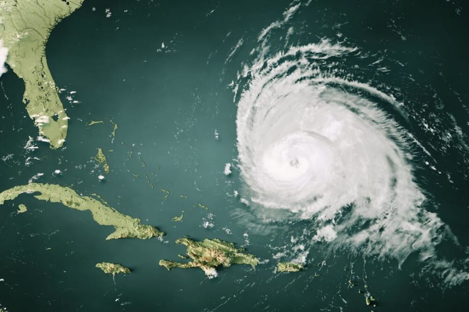 Emergency responders analyzing mobility data and digital maps during disaster response operations