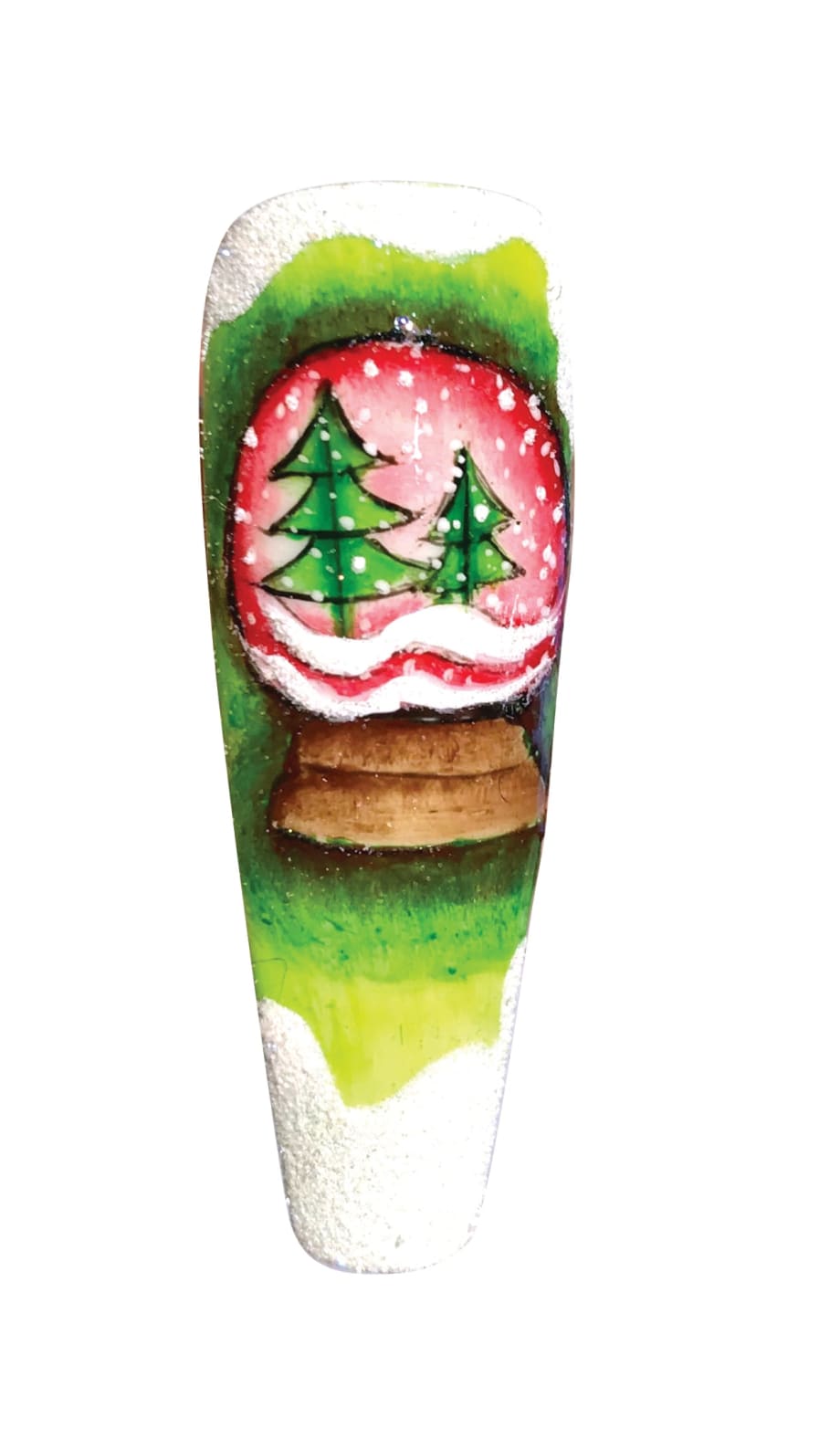 Snow Globe Gel Art Tutorial