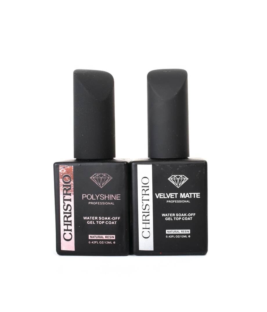 Water Soak-Off Gel Top Coats