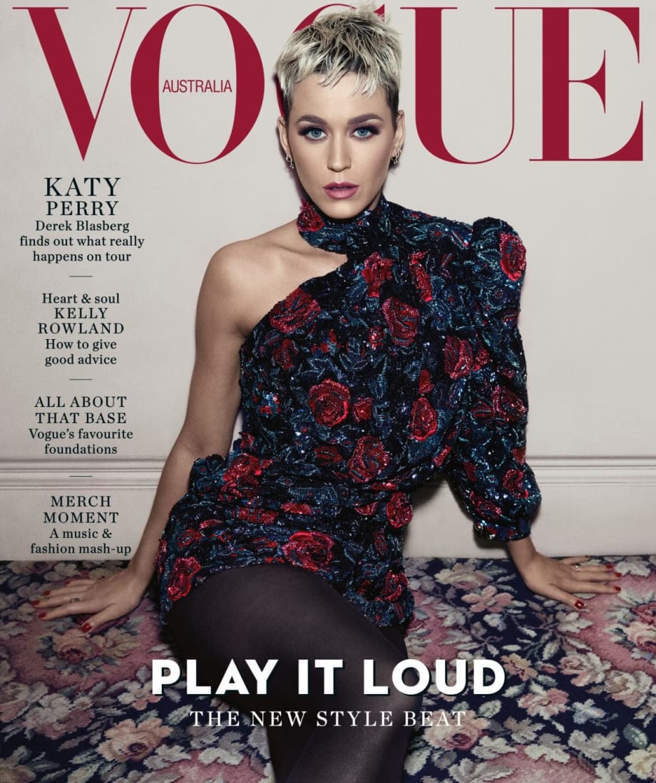 Katy Perry Appears on the Cover of Vogue Australia in Supernail ProGel