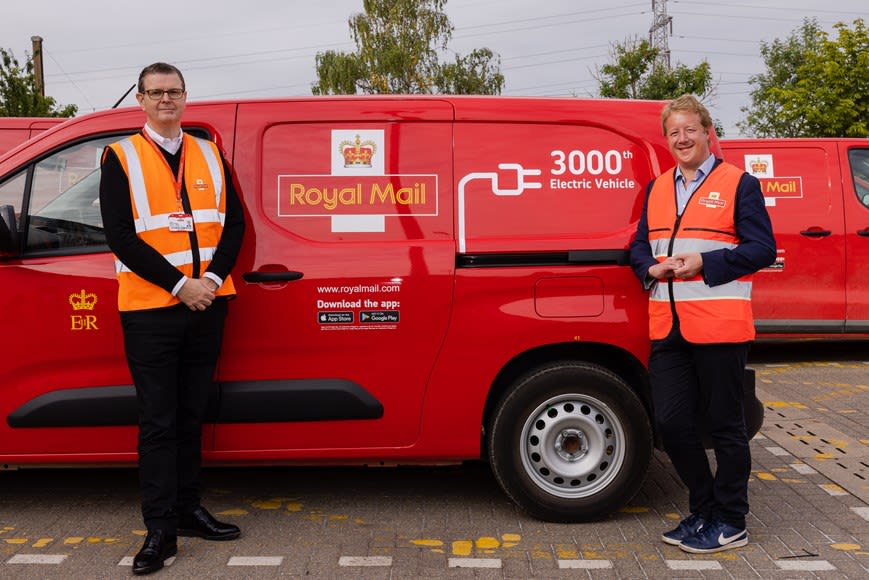 Royal Mail Fleet Adds Peugeot eLCVs, Boosting Fleet to Over 3,000 Electric Vans